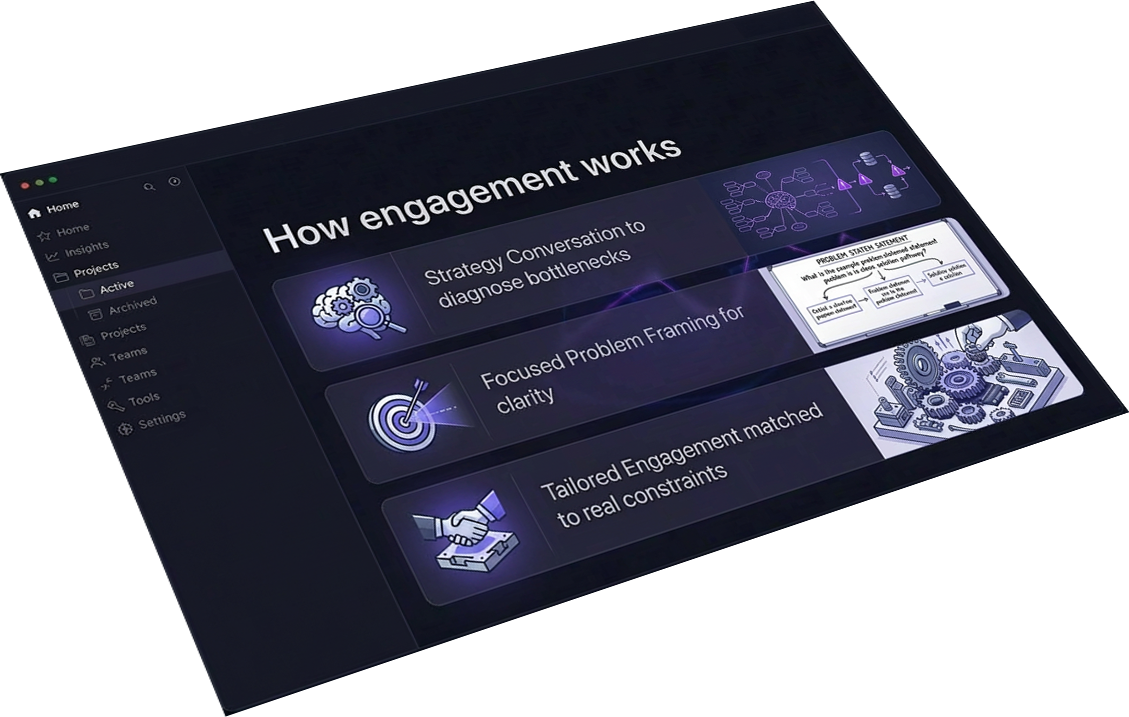 How engagement works dashboard